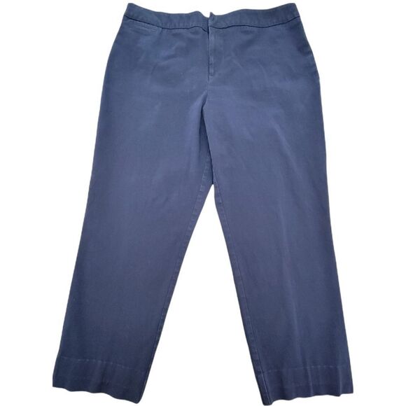 Unlisted a Kennet Cole Production Blue Casual Trouser |Size 16 | Cotton - Picture 1 of 6